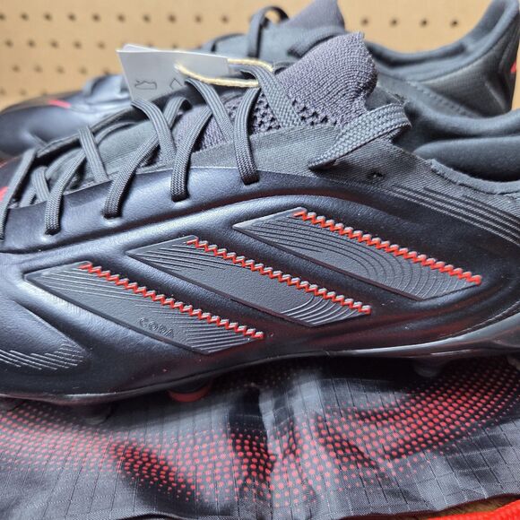 New Adidas COPA PURE 3 ELITE FG Core Black/Carbon/Lucid Red ID9041 Sz 7 US Men - Picture 10 of 15